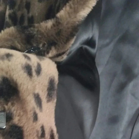 Vintage Jean  Claude Paris Animal Print Faux Fur Oversized jacket/coat - Picture 9 of 14